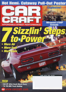 CAR CRAFT 2004 JUNE - KILLER NOVA, TWIN-T MUSTANG